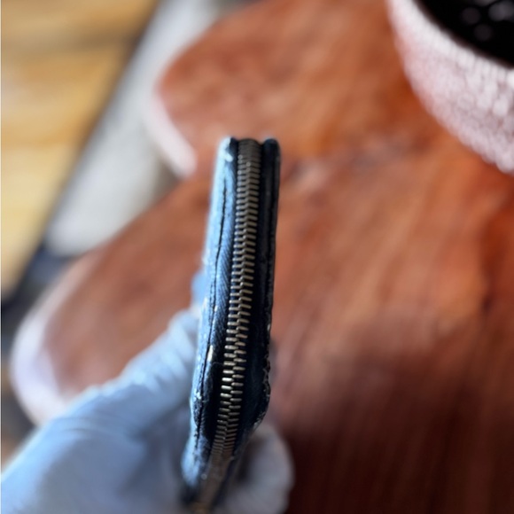 Louis Vuitton Monogram Denim Mini Zippy Wallet - Picture 6 of 15